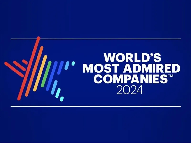 特靈科技連續(xù)十三年榮登《財(cái)富》雜志“全球Z受尊敬公司”榜單